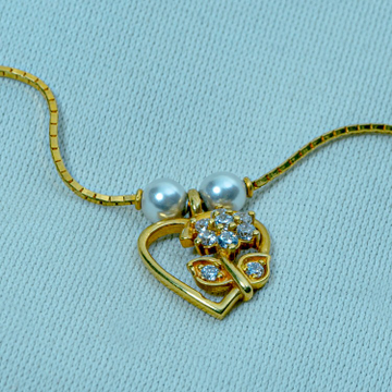 916 gold heart design Pendant Chain dk0065 by 