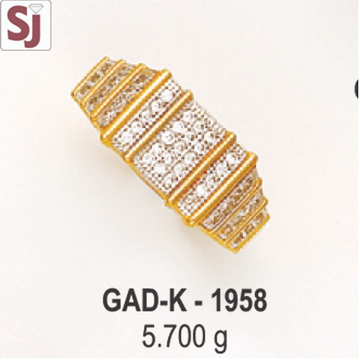 Gents Ring Diamond GAD-K-1958