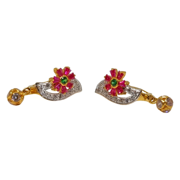 18K Gold Designer Earrings MGA - BLG0618