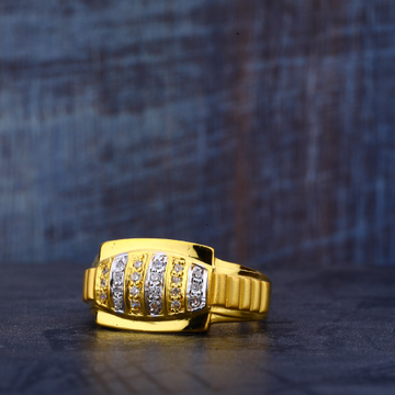 916 Gold Cz Ring MR460