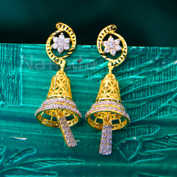 916 gold ladies  designer jhummar earring lje470