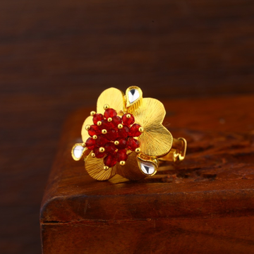 916 Gold Hallmark Antique Stylish Ladies Ring LAR1...