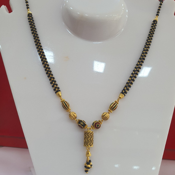 singal line fancy Mangalsutra by 