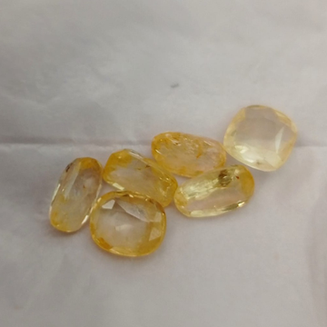 3ct Oval Yellow Sapphire-Pukhraj SG-Y05 by 