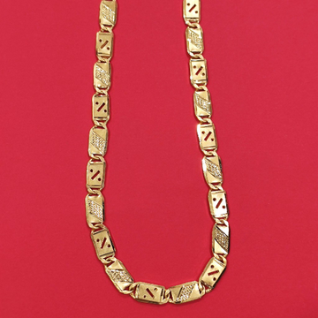 22k gold Hollow Navabi Chain by Suvidhi Ornaments