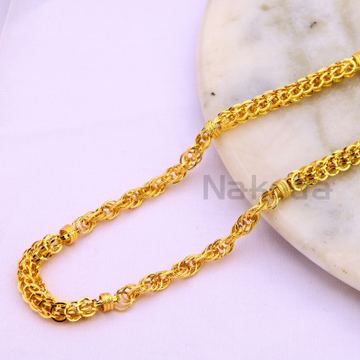 916 Gold Hallmark Delicate Mens Chock Chain MCH712