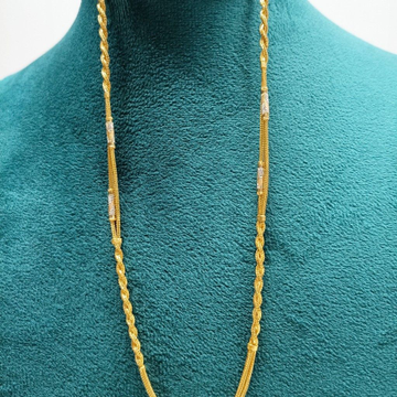 22k gold Beautiful chain by Suvidhi Ornaments