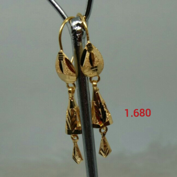 18K Gold Grand Earrings by 