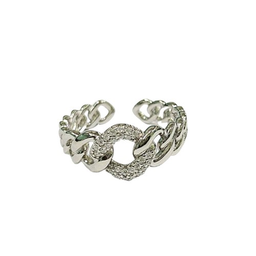 Silver Floral Ladies Rings SLR728