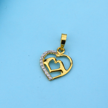 916 Gold Cz Hallmark Pendant LFP35
