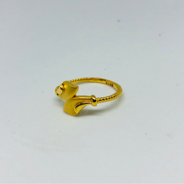22KT Gold Stylish Ring For Women KDJ-R009 by 