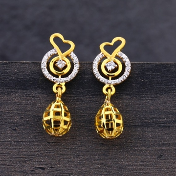 22 carat gold ladies earrings RH-LE635