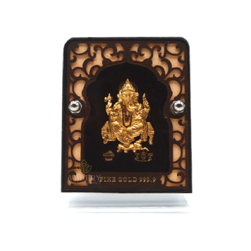 Ganesha 24k Gold Leaf Frame