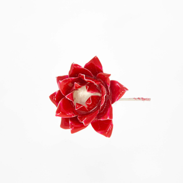 Red Lotus Silver Flower