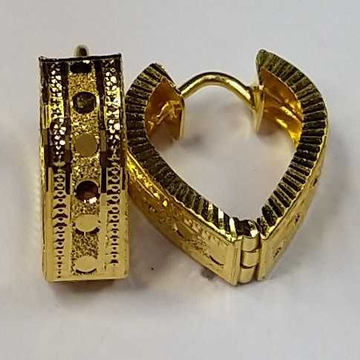 916  Gold Fancy UVbali Earrings Akm-er-138 by 