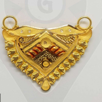 916 gold hallmarked pendant by 