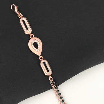 925 Silver Beautiful Design Mangalsutra Bracelet by 