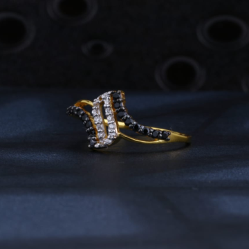 22KT Gold CZ Hallmark Ladies Ring LR1364