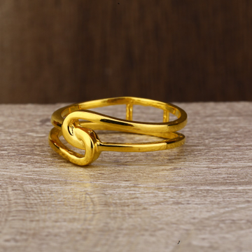 Ladies 916 Gold Casting Designer Ring -LPR155