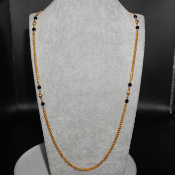 22k Gold Classic Plain Chain 331R40