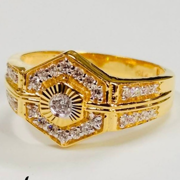Gold classic ring by 