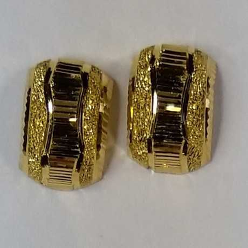 916 Gold Fancy Jtops Earrings Akm-er-126 by 