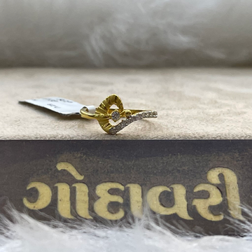 916/22k gold girl's latest ring by Shree Godavari Gold Palace