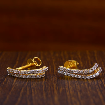 22KT Gold Hallmark Classic Ladies Tops Earrings LT...
