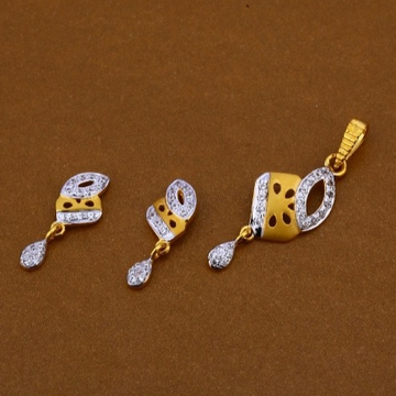 22 carat gold exclusive hallmark pendants set RH-P...