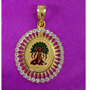 Vadvala mina Gold pendant by Saurabh Aricutting