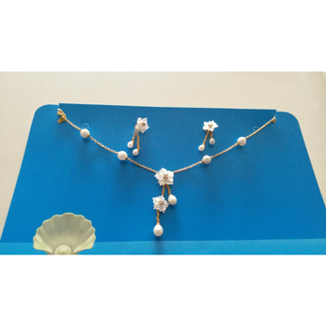 Pearl Necklace Set by 