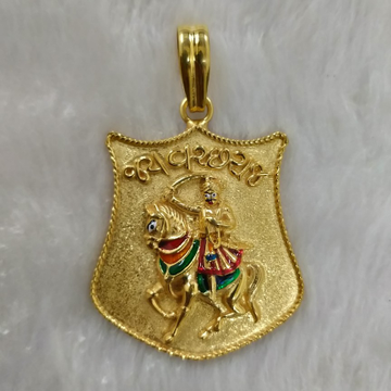 916 Gold Gent's Jay Vachchharaj Pendant