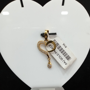Hart fancy pendant by Aaj Gold Palace