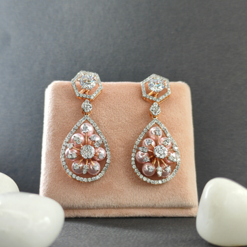 Diamond Gold Fancy Earrings MDER101
