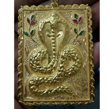 916 Gold Goga Maharaj Chitrai Pendant
