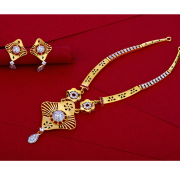 22CT Gold Women's Delicate Necklace Set LN73