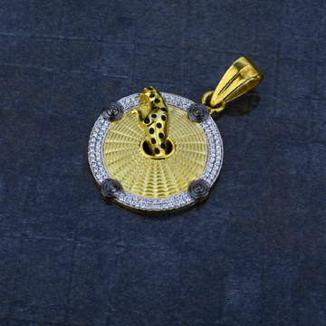 Men's Exclusive 916 Gold Jaquar Heavy Pendant- MHP...