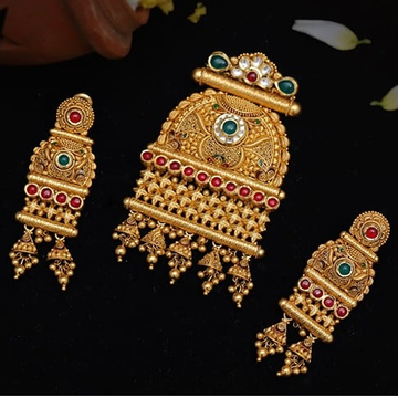 antique pendant set 916 by 