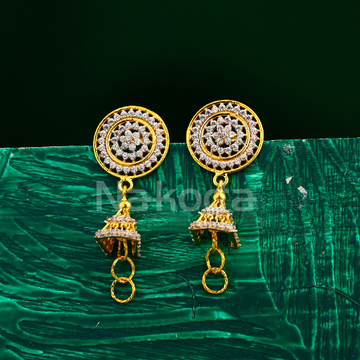 22CT Gold Ladies Fancy Jhummar Earring LJE413