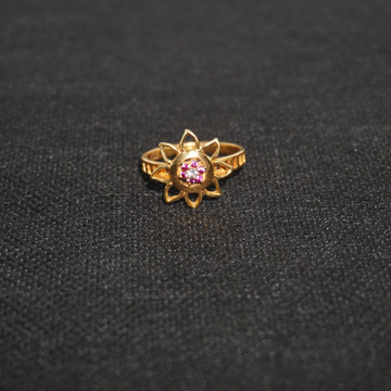 22k Gold Shining Rings 369R5