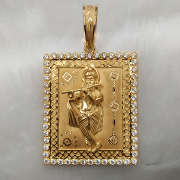 shri Krishna gold pendant