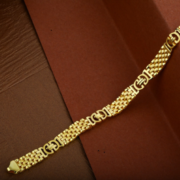 Mens Fancy Gold 22K Cartier Bracelet-MCRB10
