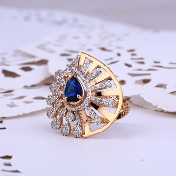 Ladies Rose Gold Cocktail Ring-RLR309