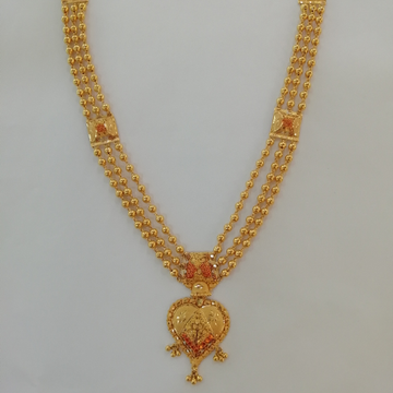 916 gold fancy kalkati work design magmala by 