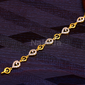 1 Gram Gold Plated Linked Nawabi Sophisticated Design Bracelet for Men   Soni Fashion