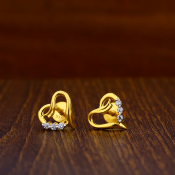 22KT Gold Hallmark Ladies Tops Earrings LTE43