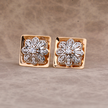 750 Rose Gold Exclusive Ladies Earring RE165