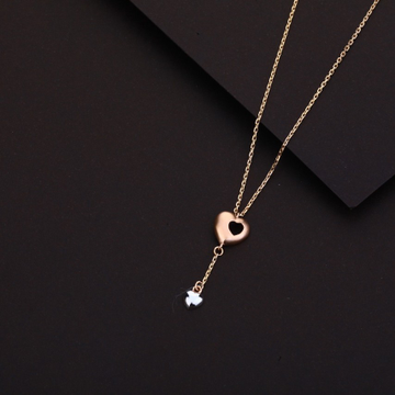 Pendent with chain rosegold by 