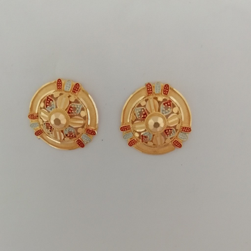 916 gold earrings by 