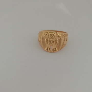 916 gold fancy Gents ring by 